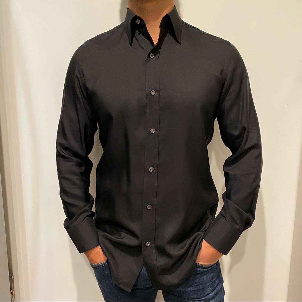 Silk Black Tom Ford Dress shirt